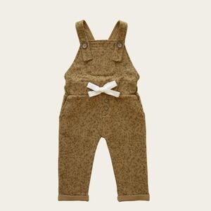 NWOT-Jamie Kay- Hank Overalls-Golden Botanicals Print-size 4t
